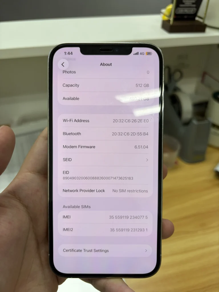 iPhone showing No SIM restrictions after SIM unlock in Malaysia